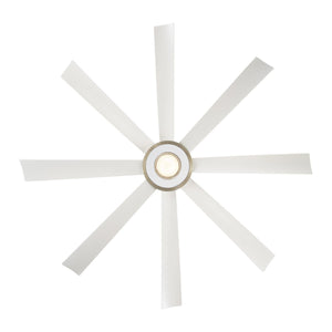 Aura Indoor/Outdoor 8-Blade 72" LED Smart Ceiling Fan