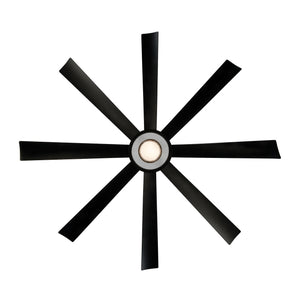 Aura Indoor/Outdoor 8-Blade 72" LED Smart Ceiling Fan