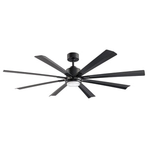 Size Matters Indoor/Outdoor 8-Blade 65" LED Smart Ceiling Fan