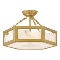 Veleta Medium Semi Flush Mount