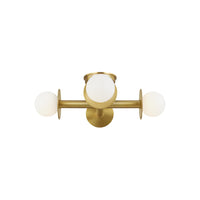 Nodes Semi-Flush Mount