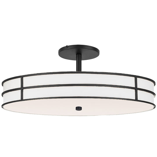 Fulvia 3-Light Semi-Flush Mount