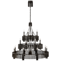 Sutton 50" Three Tier Chandelier
