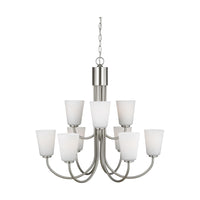 Miles Nine Light Chandelier