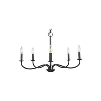 Abells Five Light Chandelier