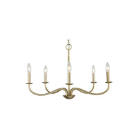 Abells Five Light Chandelier