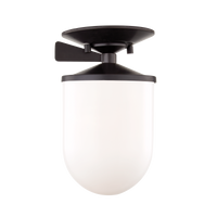 Audrey 1-Light Small Semi Flush Mount