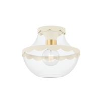 Alaina 1-Light Semi Flush