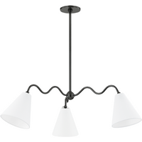 Onda 3-Light Chandelier