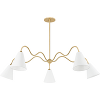 Onda 5-Light Chandelier