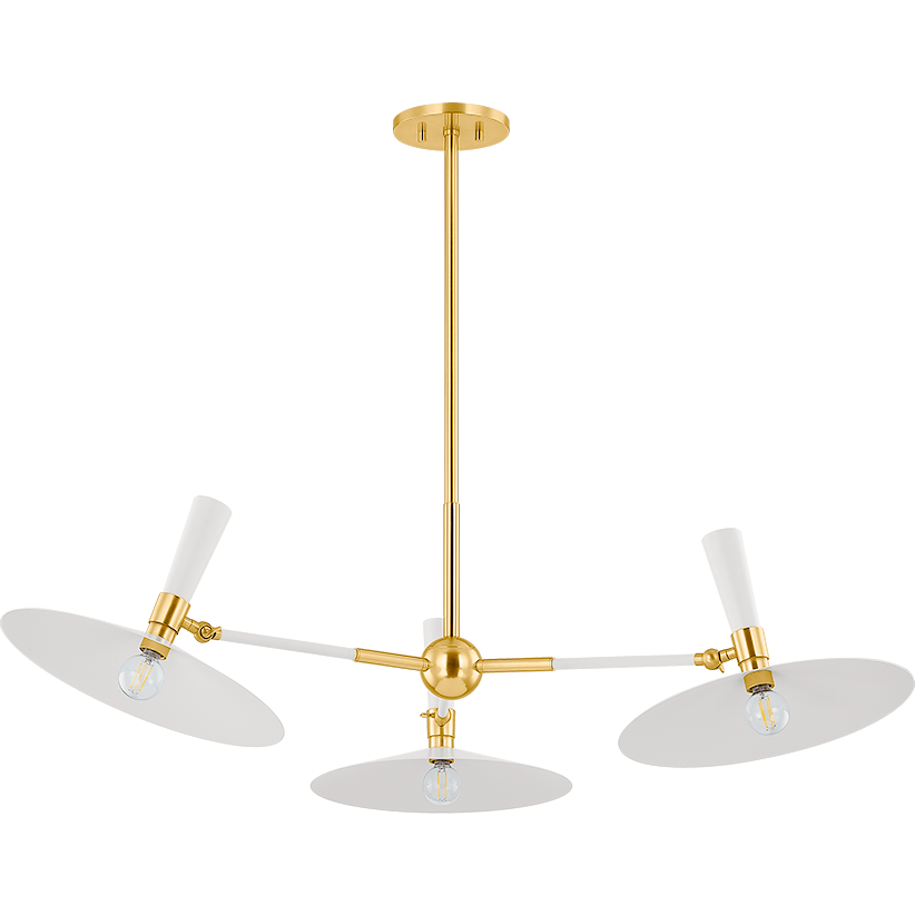 Milena 3-Light Chandelier