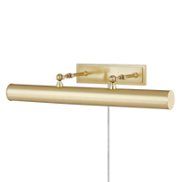 Holly 3 Light Picture Light With Plug