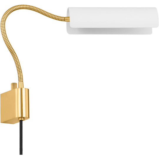 Cassandra 1-Light Plug-In Sconce