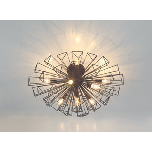 Dendelio 9-Light Convertible Chandelier