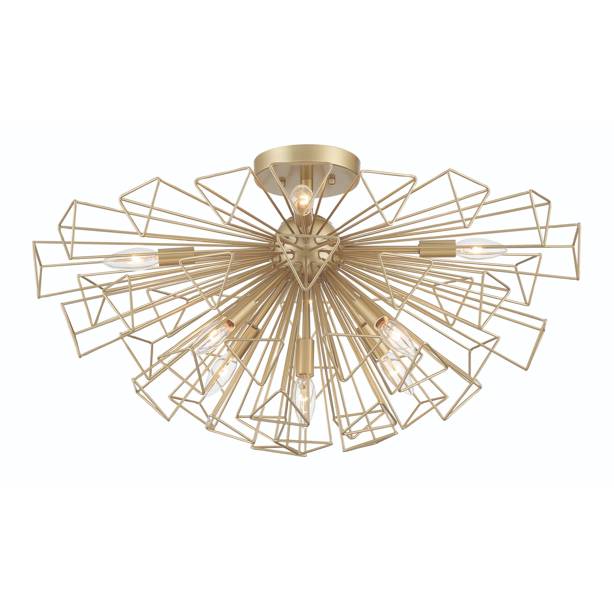 Dendelio 9-Light Convertible Chandelier