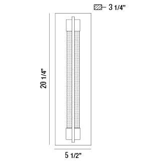 Pari 2-Light Outdoor Wall Sconce