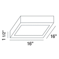 Avon 1-Light Flush Mount