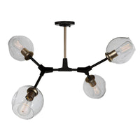 Organic 4-Light Semi Flush Mount