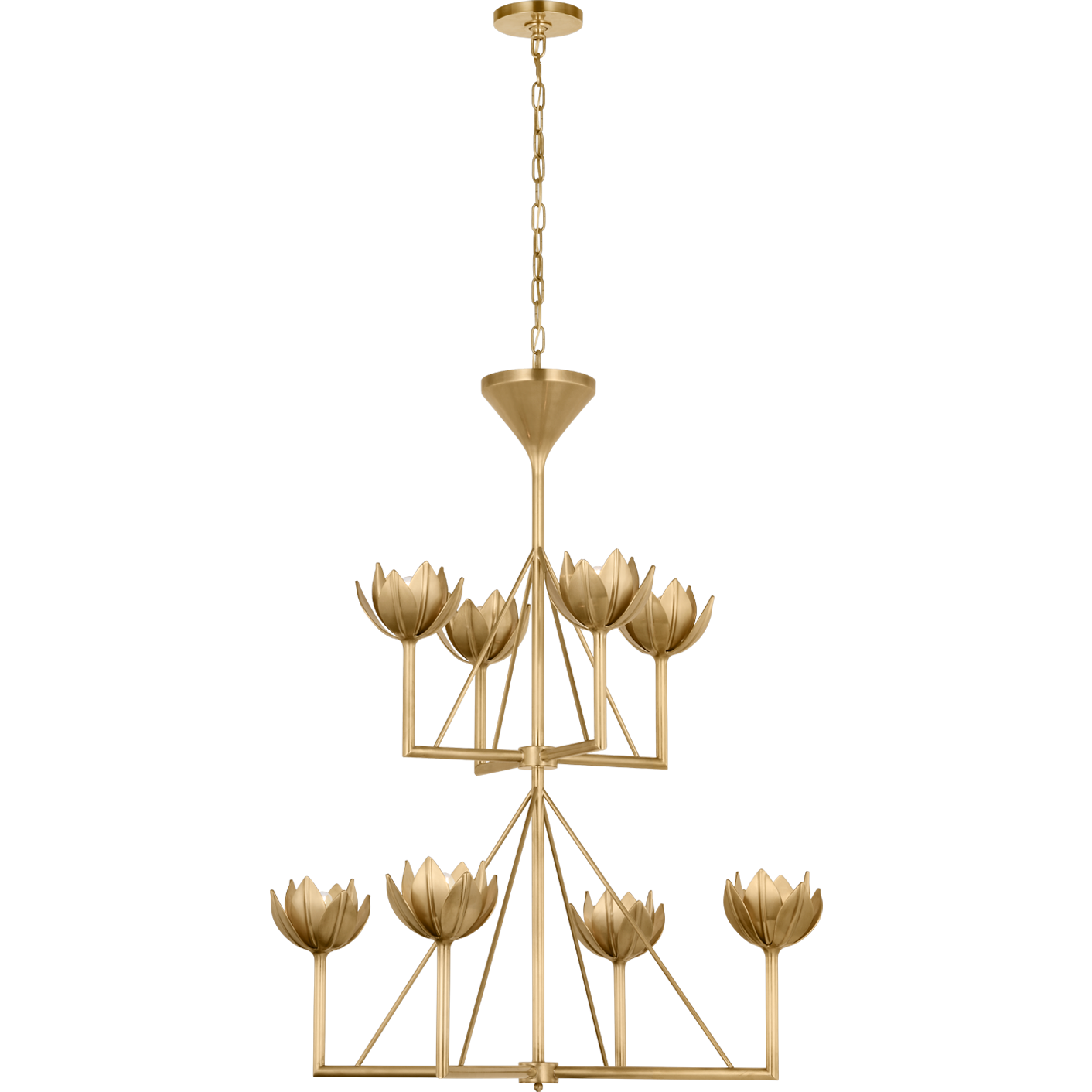 Alberto Medium Two Tier Chandelier