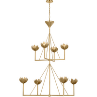 Alberto Large Two Tier Chandelier