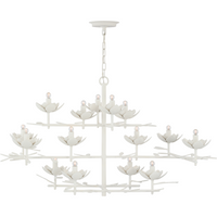 Clementine 48" Low Wide Tiered Chandelier