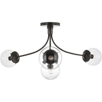 Prescott Large Semi Flush Mount