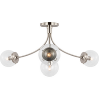 Prescott Large Semi Flush Mount