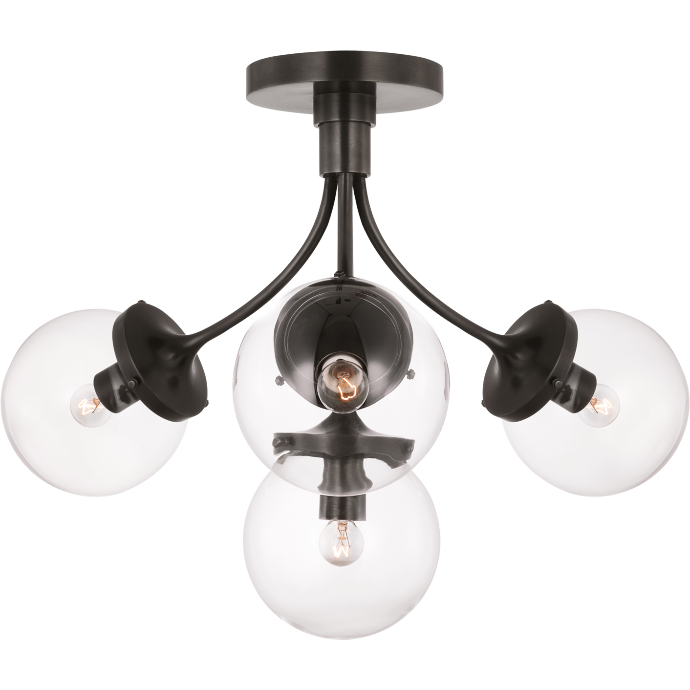 Prescott Medium Semi Flush Mount