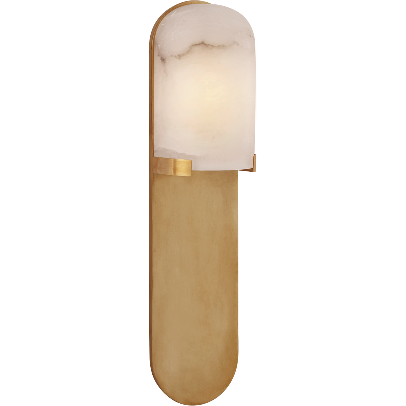 Melange Medium Elongated Pill Sconce