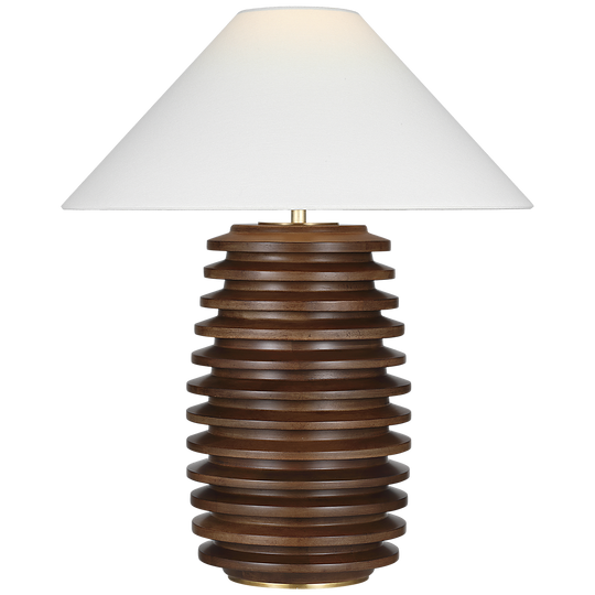 Crenelle 27" Stacked Table Lamp