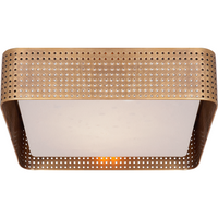 Precision Large Square Flush Mount
