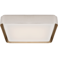 Precision 20" Square Flush Mount