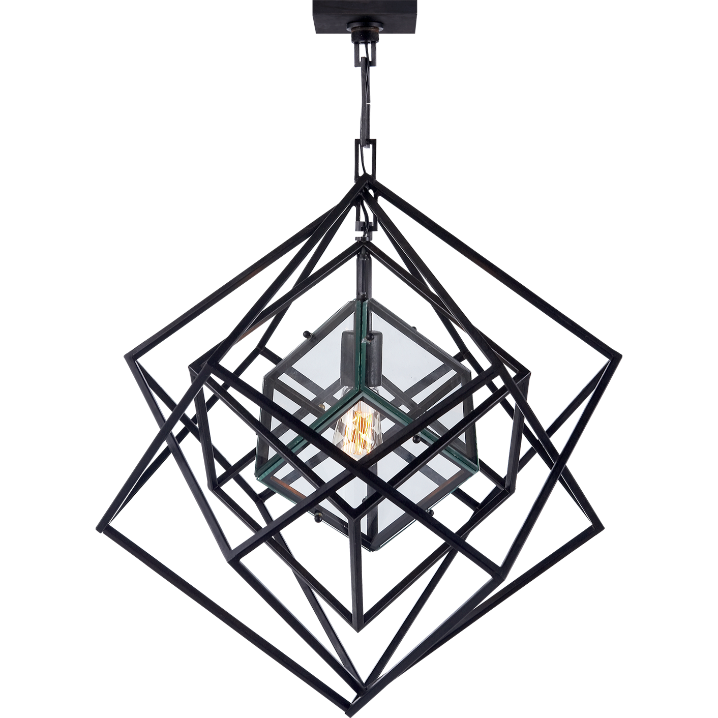 Cubist Small Chandelier