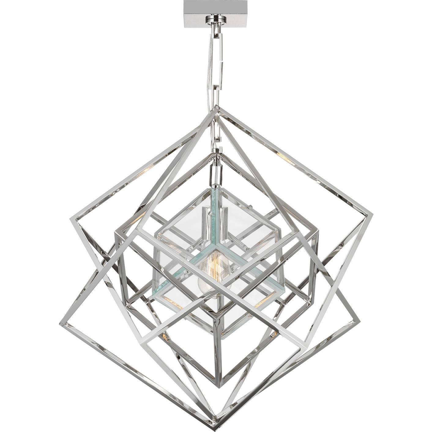 Cubist Small Chandelier