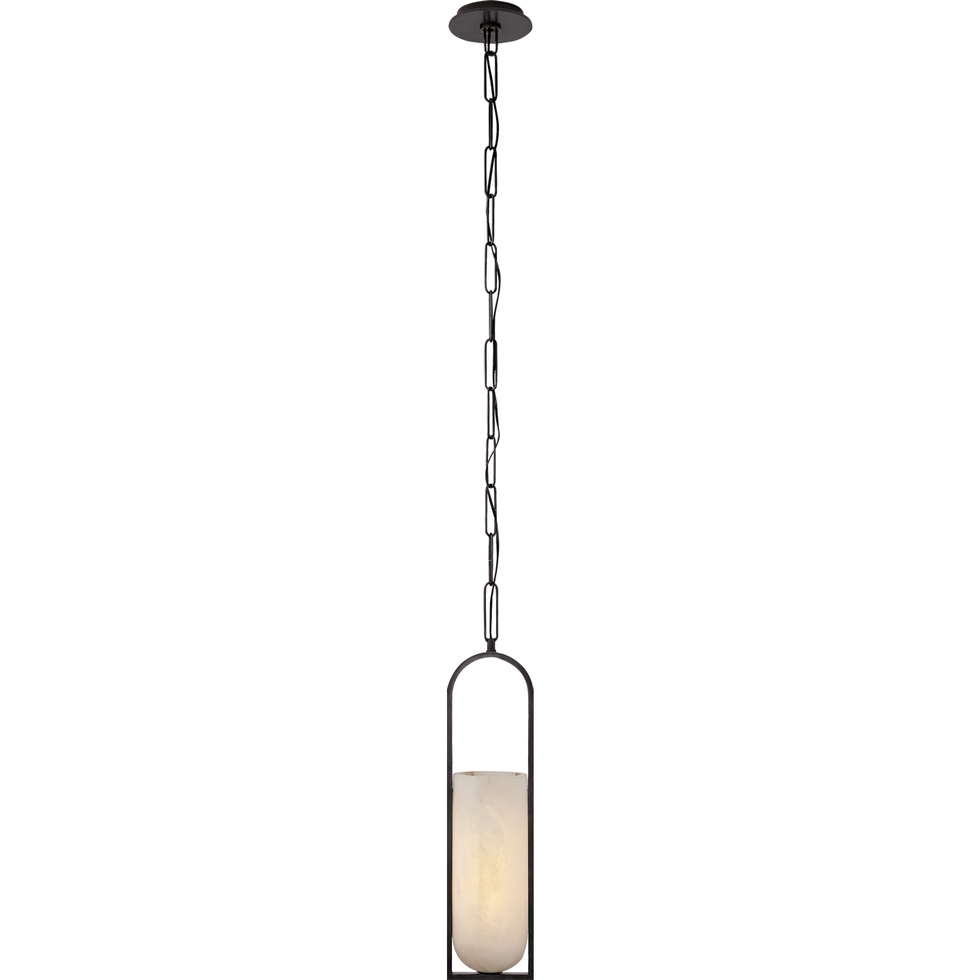 Melange Small Elongated Pendant