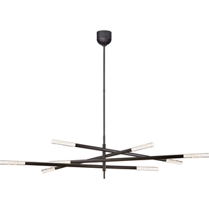 Rousseau Grande Eight Light Articulating Chandelier