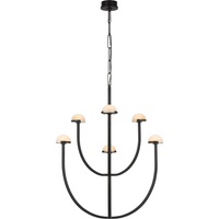 Pedra Large Two-Tier Chandelier