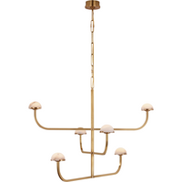 Pedra Three Tier Shallow Chandelier