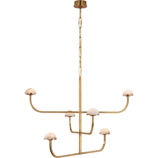 Pedra Three Tier Shallow Chandelier
