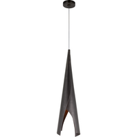Piel Medium Wrapped Pendant