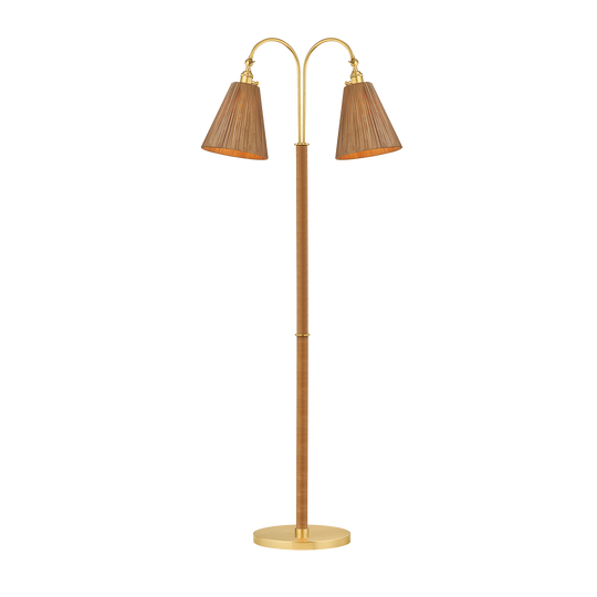Ruthin 2-Light Floor Lamp