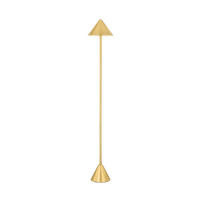 Salma 1-Light LED Rechargeable Floor Lamp