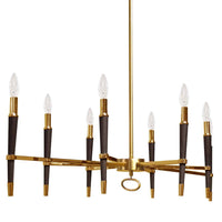 Langford 8-Light Horizontal Chandelier