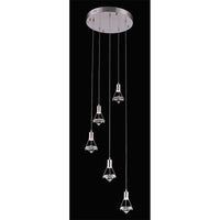 Rock Crystal 5-Light Pendant