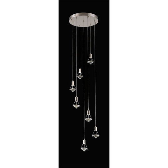 Rock Crystal 7-Light Pendant