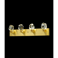 Rock Crystal 4-Light Wall Sconce