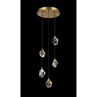 Rock Crystal 5-Light Multi Pendant