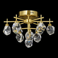 Rock Crystal Flush Mount