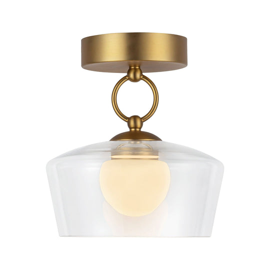 Leota 8" LED Semi-Flush Mount