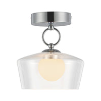 Leota 8" LED Semi-Flush Mount